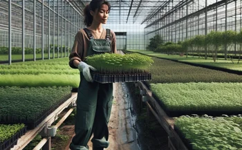 Greenhouse labourer