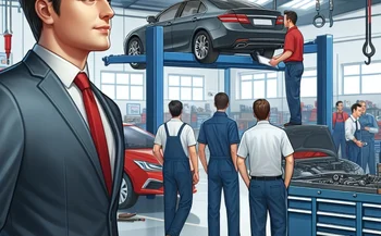 Automobile repair shop manager